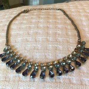 J. Crew Jewelry - Blue gradient statement necklace J. Crew Jewelry - Blue gradient statement necklace